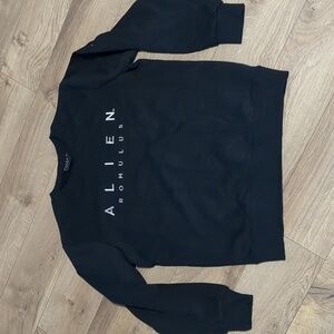 Alien Romulus Movie Promo Sweatshirt Men’s  Black Crewneck Rare Sz L